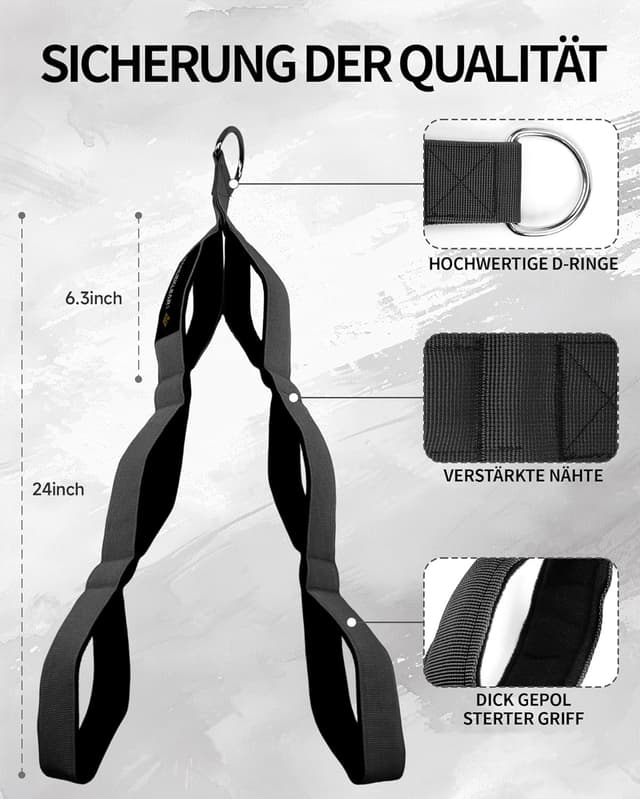 Detalle 1 de MANUEKLEAR Trizepsseil für Push-Downs