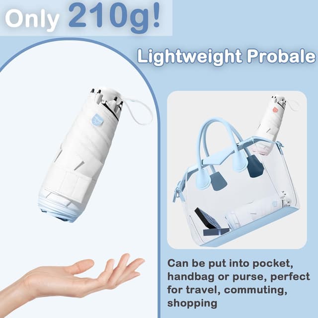 Thumbnail 3 de Travebo Mini Travel Gradient Umbrella