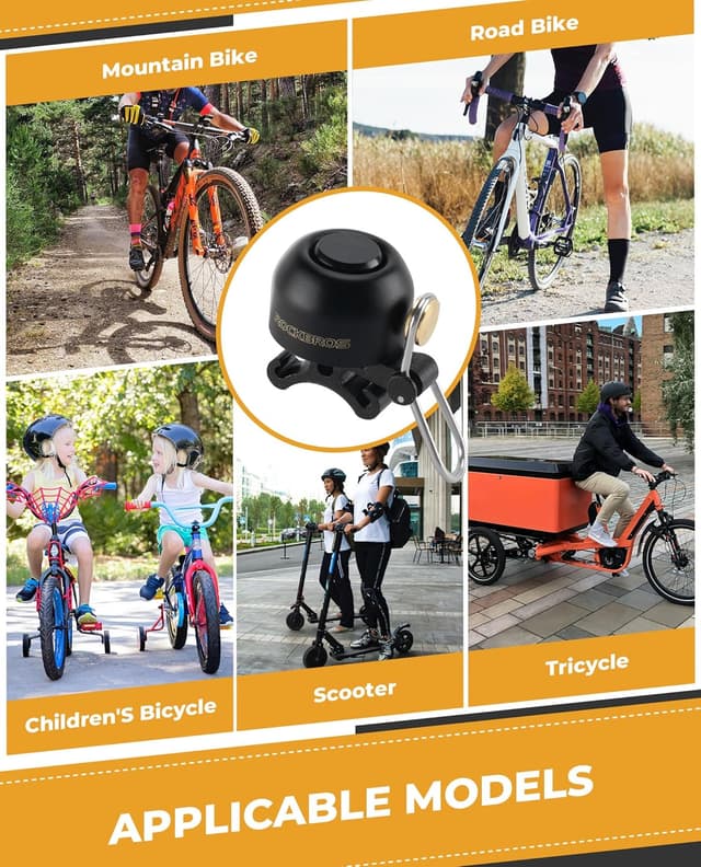 Thumbnail 4 de ROCKBROS Campanello Bici rame vintage 100 dB