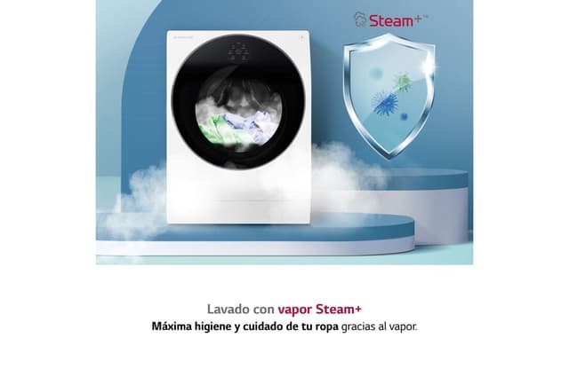 Detalle de LG SIGNATURE LSWD100E Outlet lavasecadora 12 kg/7 kg, 1.600 rpm