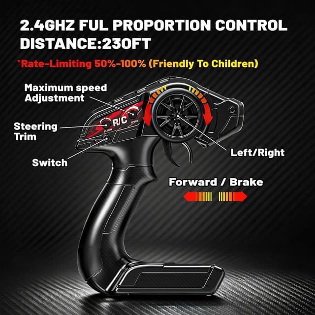 Thumbnail 6 de Macchina Radiocomandata Professionale 1:18 36 km/h