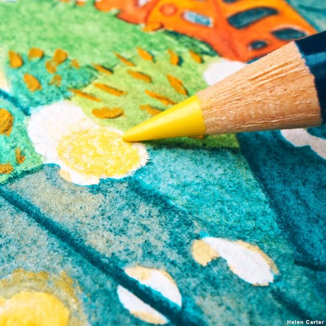 Thumbnail 4 de Derwent Inktense 24 lápices solubles 4 mm 🎨