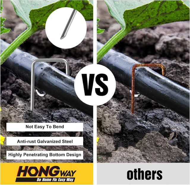 Detalle 1 de HongWay 240 Pack 6 Inch Landscape Staples