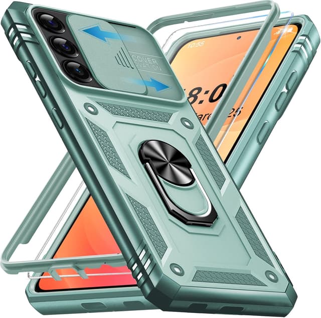 Detalle de Giyer Galaxy S24 Plus Hülle mit 360° Ständer