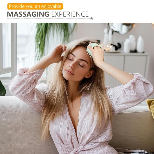 Thumbnail 5 de Sndyi Scalp Massager Shampoo Brush for Dandruff Removal