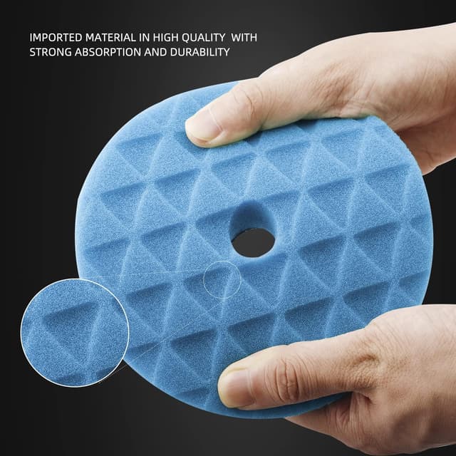 Detalle 2 de TPPMIX Polishing Pads 6" Foam Set for Car Polishers