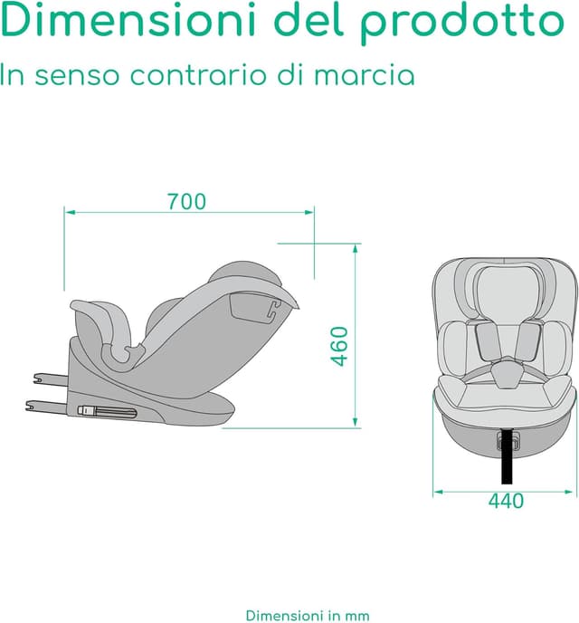Thumbnail 5 de Bebeconfort RevolveFix 360 seggiolino auto 0-36 kg