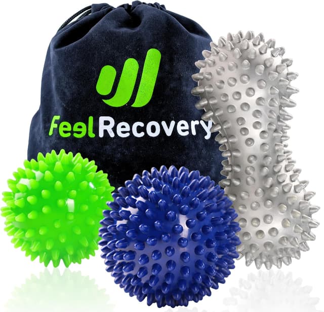 Detalle de Set 3 Palline a Riccio Massaggio Fascite Plantare 🏐