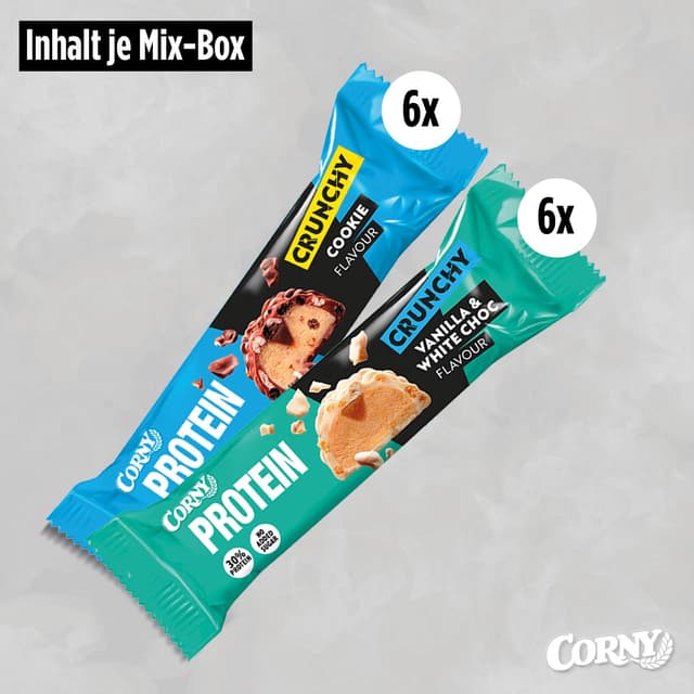 Thumbnail 2 de Corny Protein Crunchy Mix Pack 12er 45g