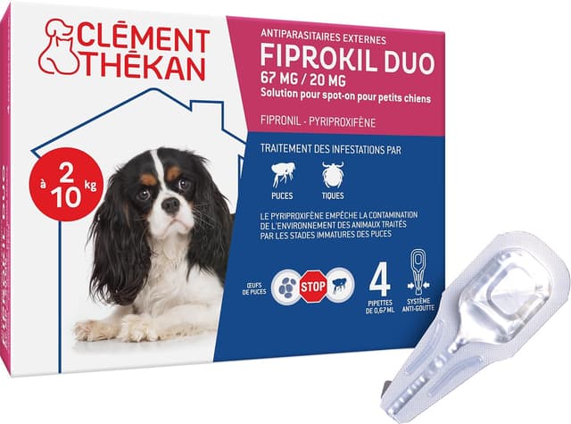 Detalle 2 de Fiprokil Duo Petits Chiens 2-10 kg