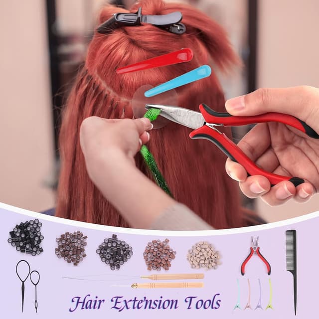 Detalle 2 de Svalor 4000 Hair Tinsel, 48 Zoll Glitzer