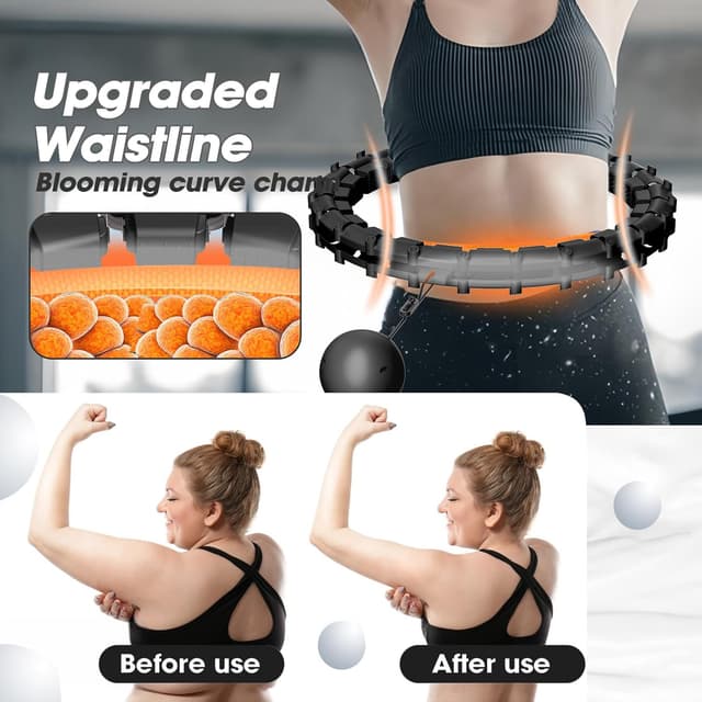 Thumbnail 6 de Smart Hoop Fitnessreifen mit 32 Segmenten