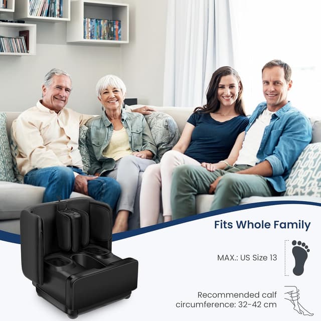 Thumbnail 6 de COMFIER FSA Foot and Calf Massager 19.6" ottoman