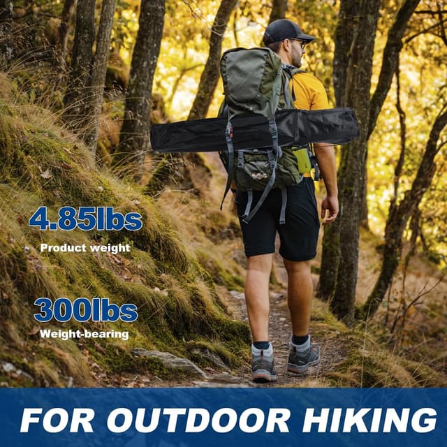 Thumbnail 2 de WEIDIORME Lightweight Camping Chair 300 lbs