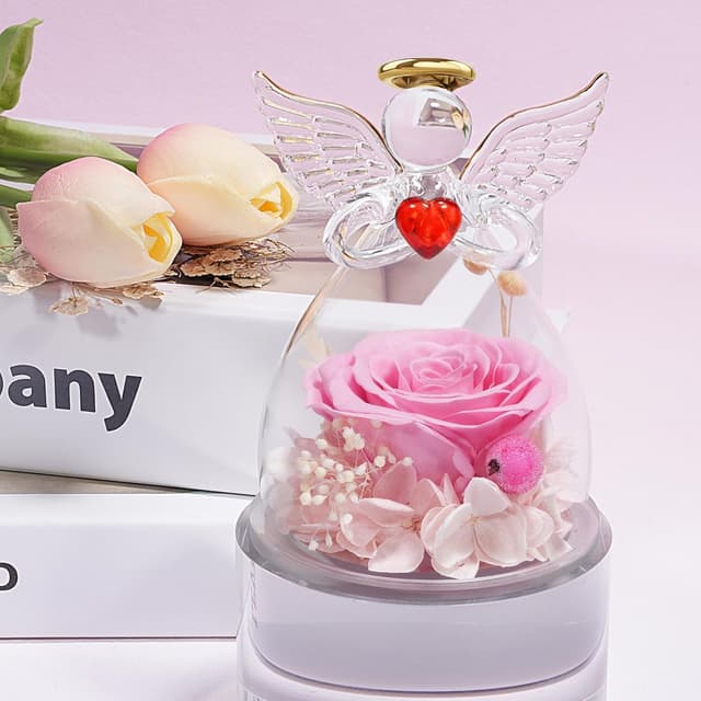 Thumbnail 1 de Miofula Ewige Rose Schutzengel Geschenk