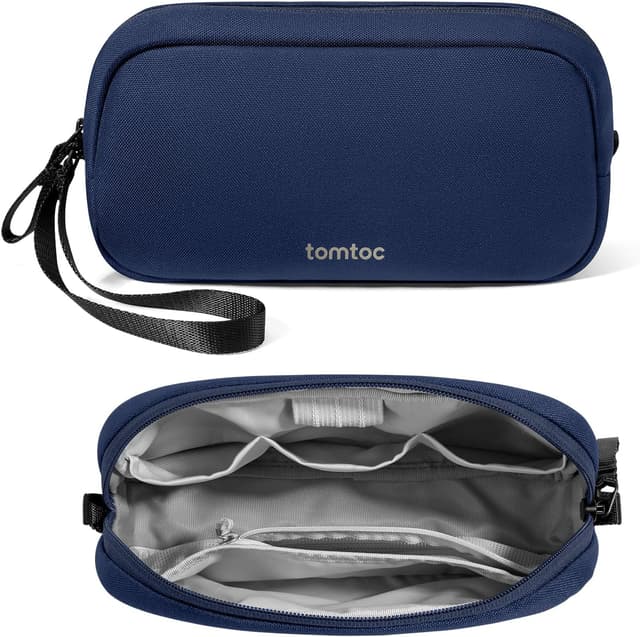 Detalle de tomtoc Light-T12 Kabel Organizer Tasche (23,5 × 12 × 6,5 cm, 1 Liter) für EDC & Reisezubehör