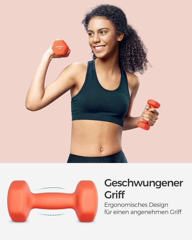 Detalle 2 de Hexagon Hanteln SONGMICS 2er Set Fitness