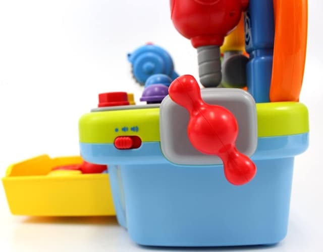 Detalle 2 de Werkbank Kinder Spielzeug ab 1 Jahr