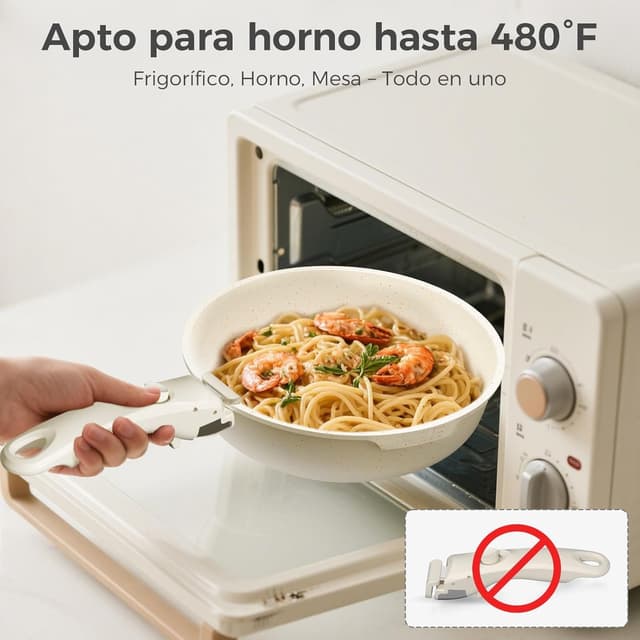 Thumbnail 4 de YASHE 9 piezas ollas y sartenes antiadherentes