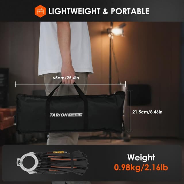 Thumbnail 6 de TARION Softbox 60cm Bowens Parabolico