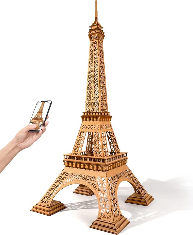 Thumbnail 8 de Rolife Puzzle 3D Torre Eiffel de Madera, Kit para Adults 🎄