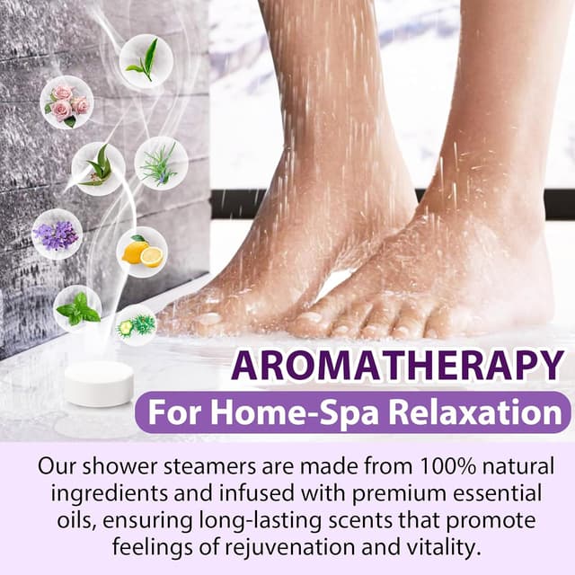 Thumbnail 2 de Shower Steamers Aromatherapy 8-pack for Relaxation