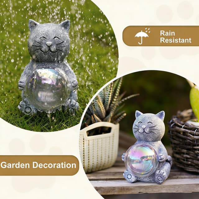 Thumbnail 4 de Yeomoo Katzendeko mit LED Ball 12cm