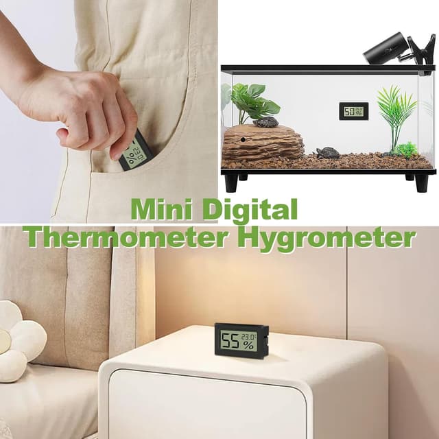 Thumbnail 4 de Dictien Mini Hygrometer Digital 6 Stück — Hygrometer 🌡