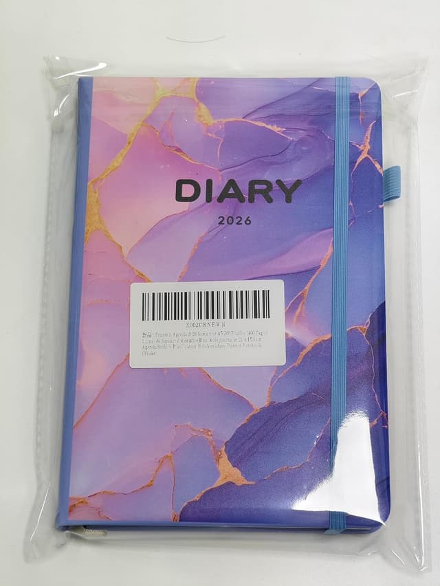 Thumbnail 6 de Pcuntslo Agenda 2026 semainier A5 violet (200 feuilles / 400 pages)