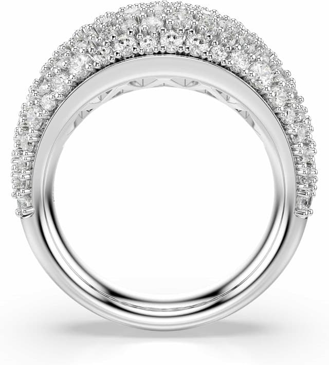 Thumbnail 2 de Anneau Swarovski Sublima Collection blanc, plaqué rhodium ⚙