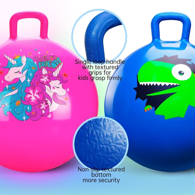 Detalle de Hüpfball-Set 2er-Pack Space Hopper