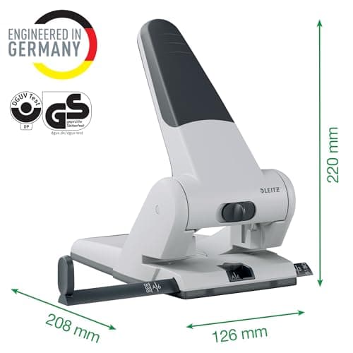 Detalle 2 de Leitz 5180-00-95 perforador 65 hojas negro