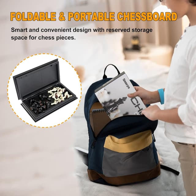 Thumbnail 4 de Snocyo Chess Set magnetic travel chess board ♟