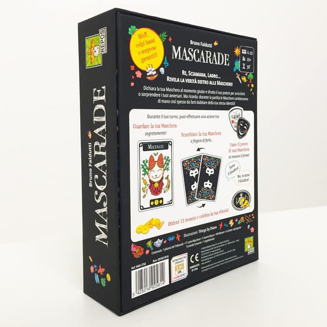 Detalle de Asmodee Mascarade, jeu de bluff 4-6 joueurs