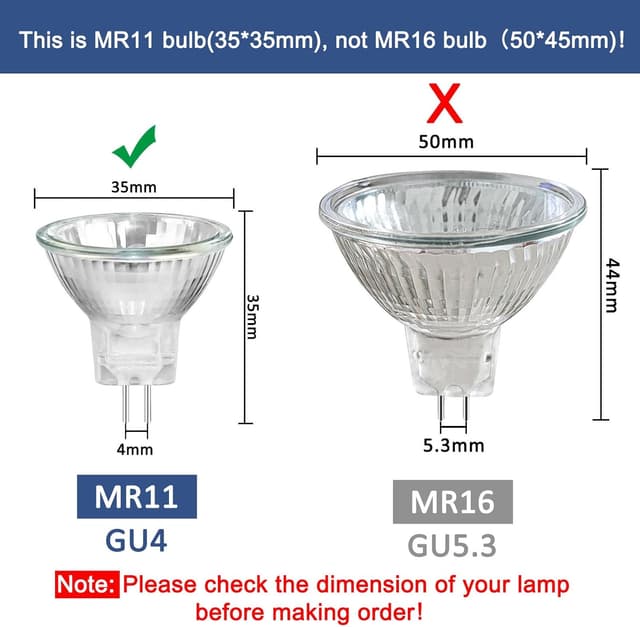 Detalle 2 de Caldarax MR11 GU4 Halogen, 8er Set