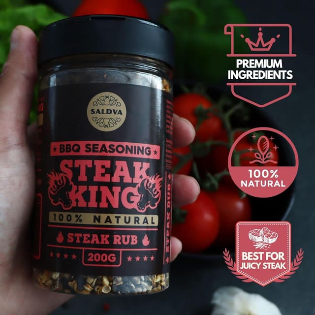 Thumbnail 2 de Steak King BBQ Rub 200g Assaisonnement naturel 🥩