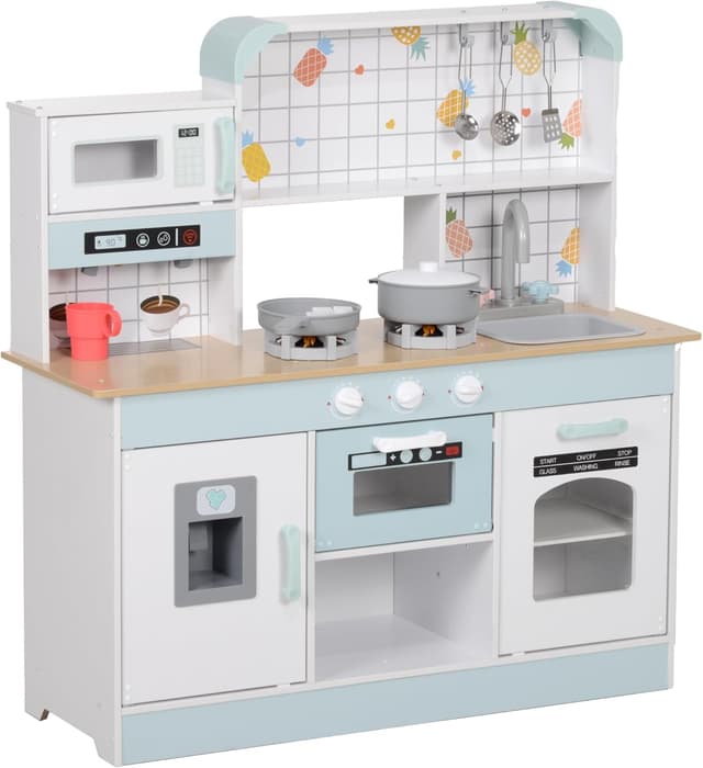 Imagen de AIYAPLAY Cocina de Juguete de Madera 88,6 cm en OfertitasTOP
