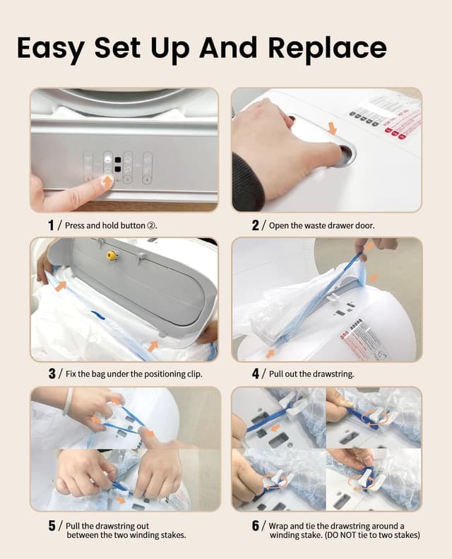 Thumbnail 5 de Bolsas de Arena para Gatos 3 rollos 45 unidades