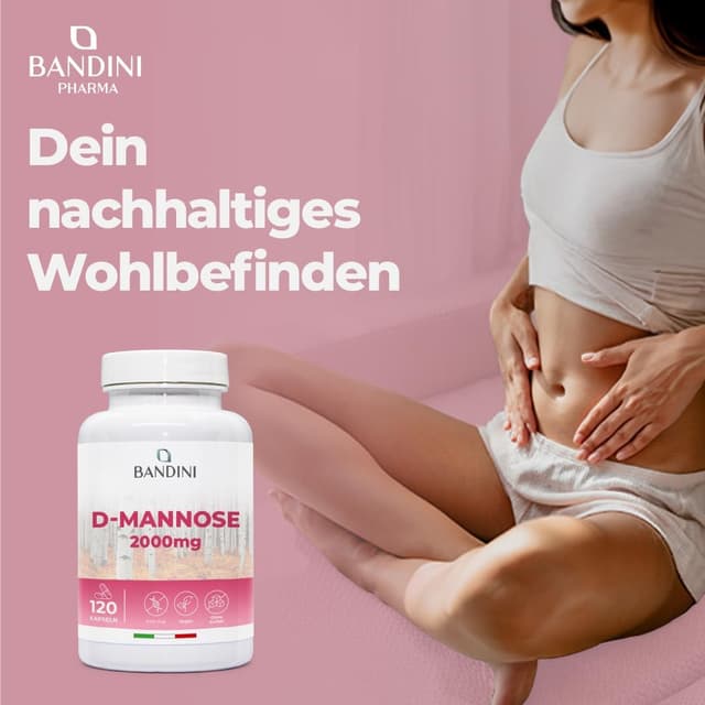 Detalle 2 de Bandini D‑Mannose 2000 mg Kapseln