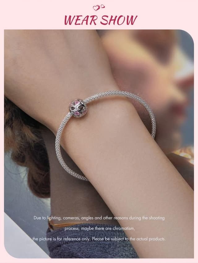 Detalle 2 de TIZU charm per mamma in argento 925