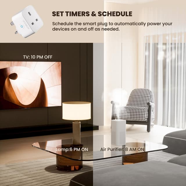 Thumbnail 4 de UPXNBOR Smart Plug 2.4GHz Wi‑Fi