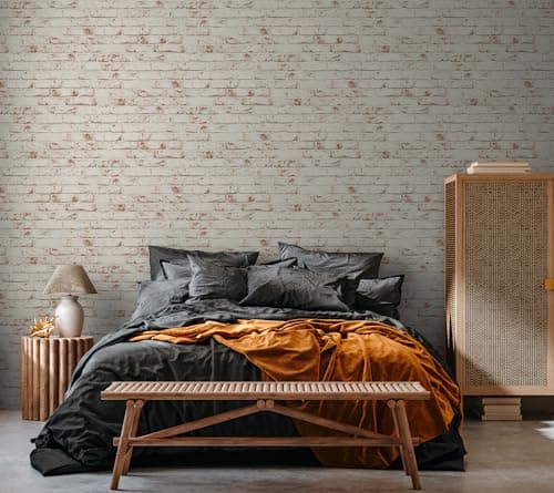 Thumbnail 7 de A.S. Création Papel Pintado Piedra Rojo/Marrón/Beige 🪨