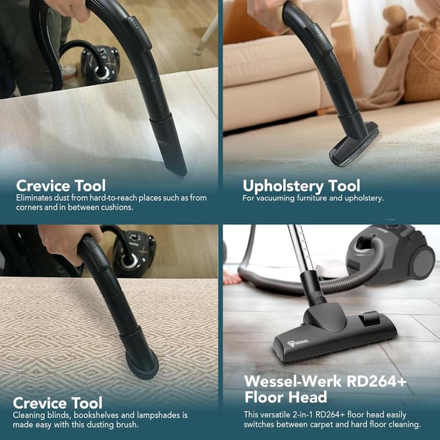 Thumbnail 3 de Akitas C5 Bagged Vacuum Cleaner 850W