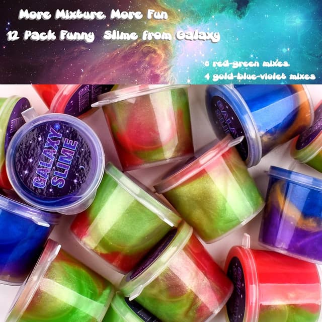 Thumbnail 2 de Galaxy Slime Kit 12 Pack