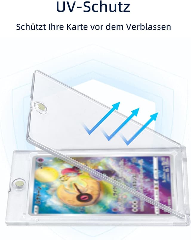 Detalle 2 de Magnetische Kartenhalter 10 Stück mit UV-Schutz
