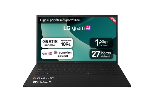 Imagen de LG gram 15Z80T 15" FHD, 16 GB, 512 GB en OfertitasTOP