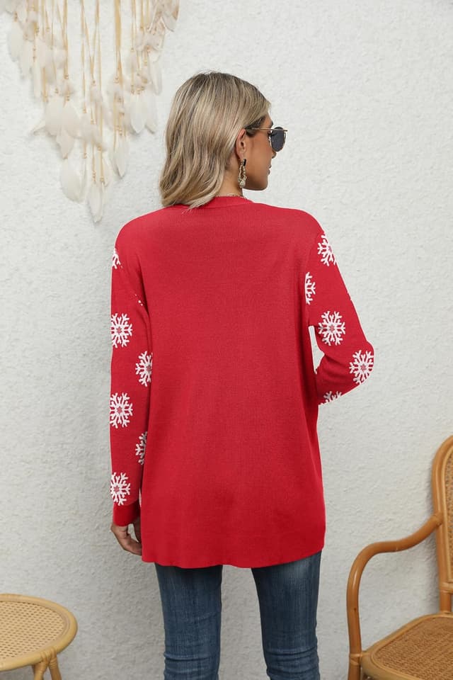 Detalle 1 de Yommay Damen-Strickjacke mit Taschen