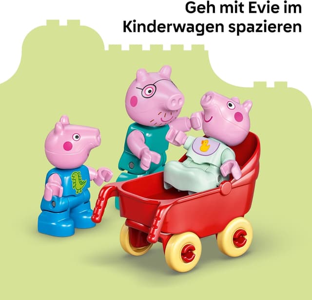 Thumbnail 4 de LEGO DUPLO Peppa Wutz Familienhaus Lernspielzeug