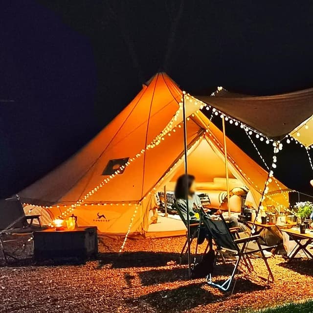 Thumbnail 6 de FreiZelt Bell Tent Cotton Teepee 3 m