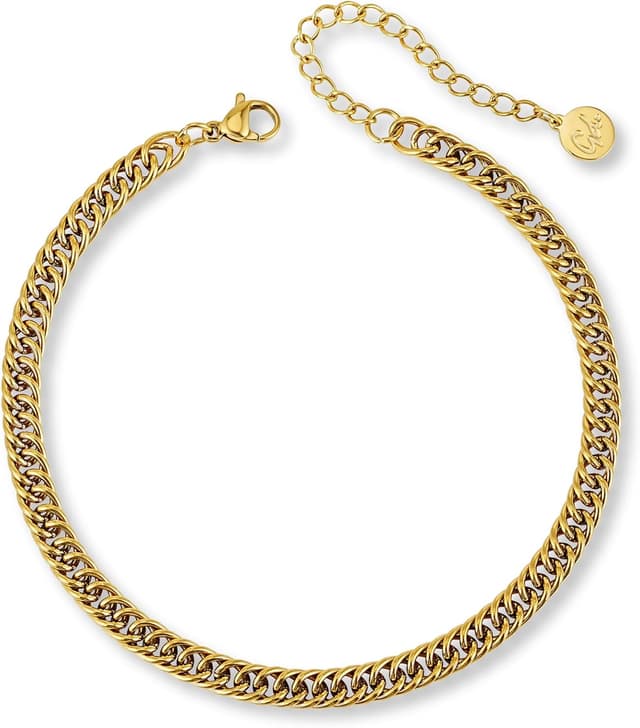 Thumbnail 6 de GD GOOD.designs Fußkettchen für Damen aus Edelstahl – gold, silber oder roségold, verstellbar 22–27 cm